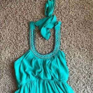 NWOT Gorgeous Teal Papaya maxi dress size small 👗